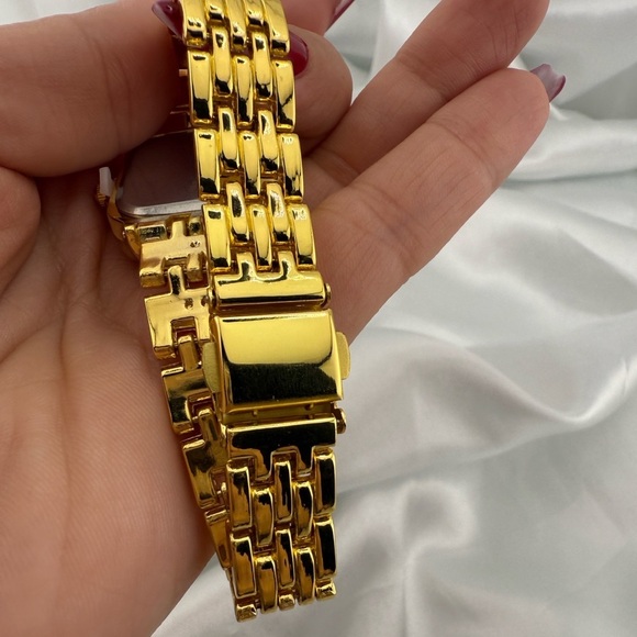 Classic Panthere square Gold big size stainless steel Watch main image 4